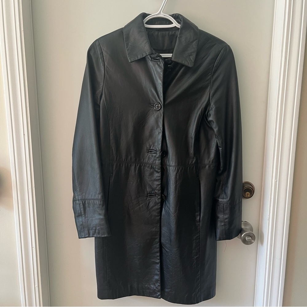 Bod & Christensen Black Leather Jacket